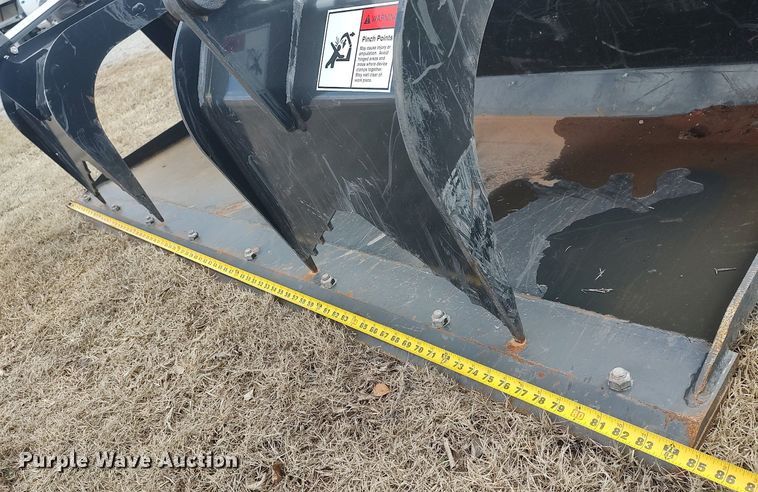 image for item DO3809 Stout 84-FB-D  skid steer grapple bucket