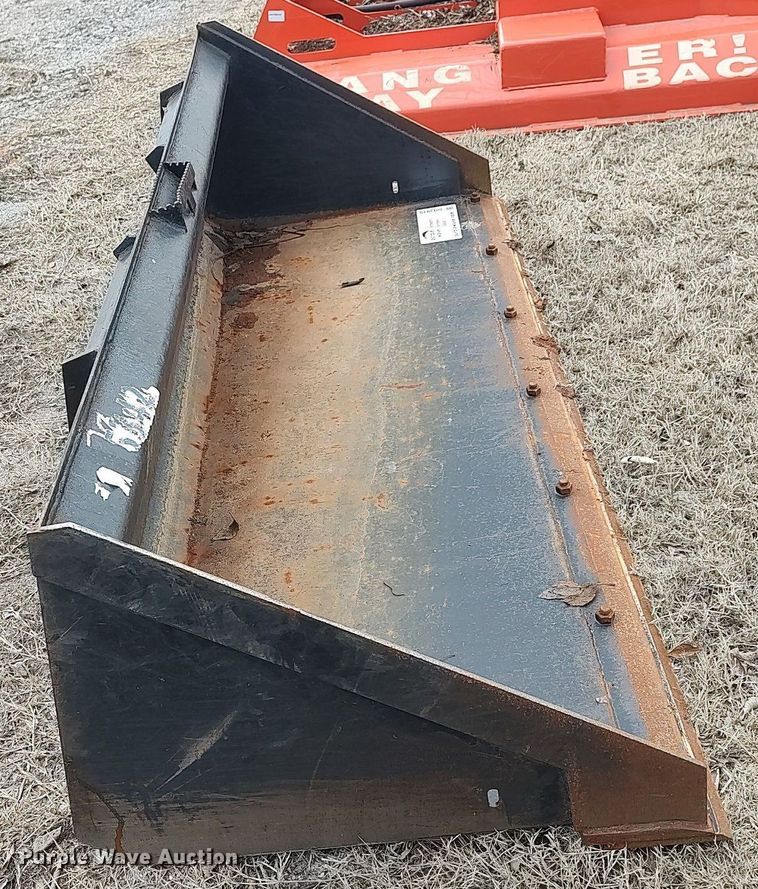 image for item DO3810 78" W skid steer bucket