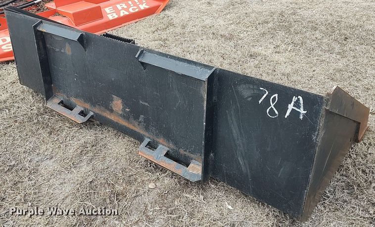 image for item DO3810 78" W skid steer bucket