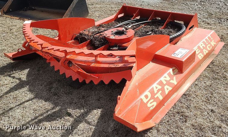 image for item DO3811 72" W skid steer rotary mower