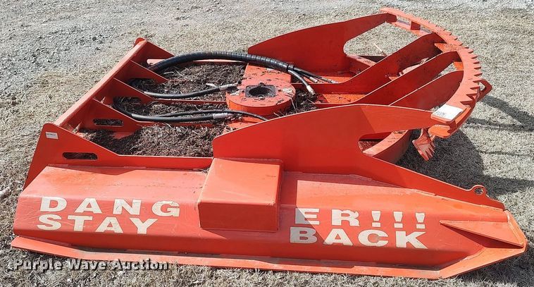 image for item DO3811 72" W skid steer rotary mower