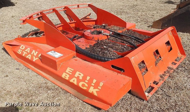 image for item DO3811 72" W skid steer rotary mower