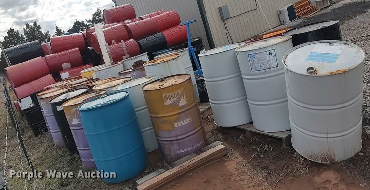 image for item DO3814 Approximately 150 55 gallon barrels