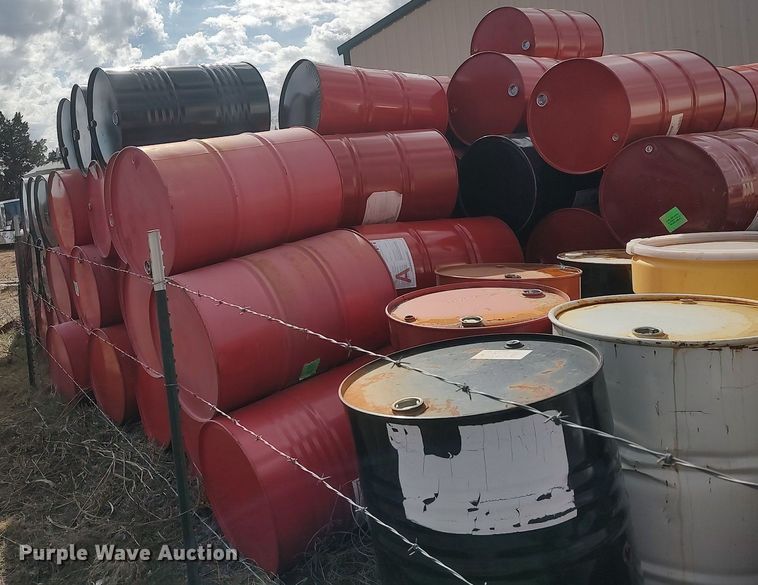 image for item DO3814 Approximately 150 55 gallon barrels