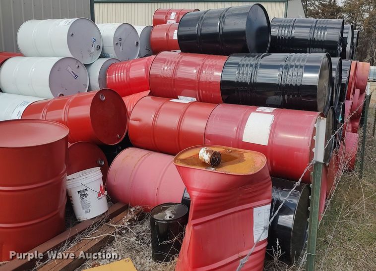 image for item DO3814 Approximately 150 55 gallon barrels
