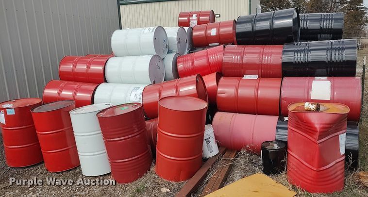 image for item DO3814 Approximately 150 55 gallon barrels