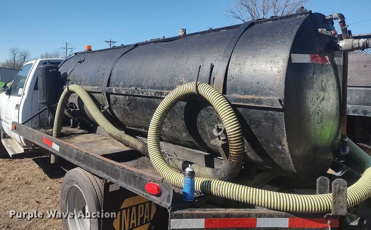 image for item DO3827 1997 Chevrolet 3500HD  tank bed pickup truck