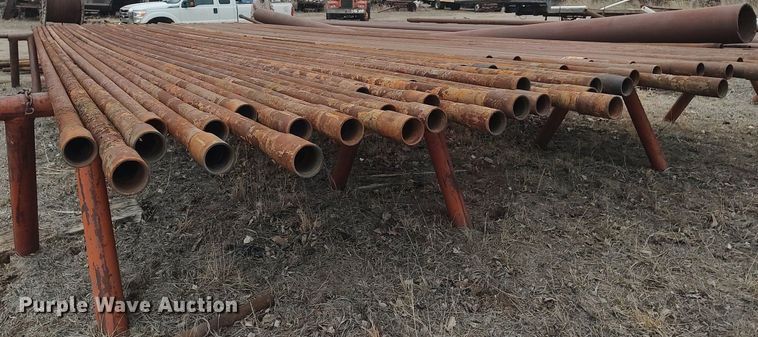 image for item DO3828 Approximately 59 joints of oilfield pipe