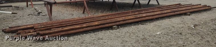image for item DO3830 Approximately 34 joints of oilfield pipe