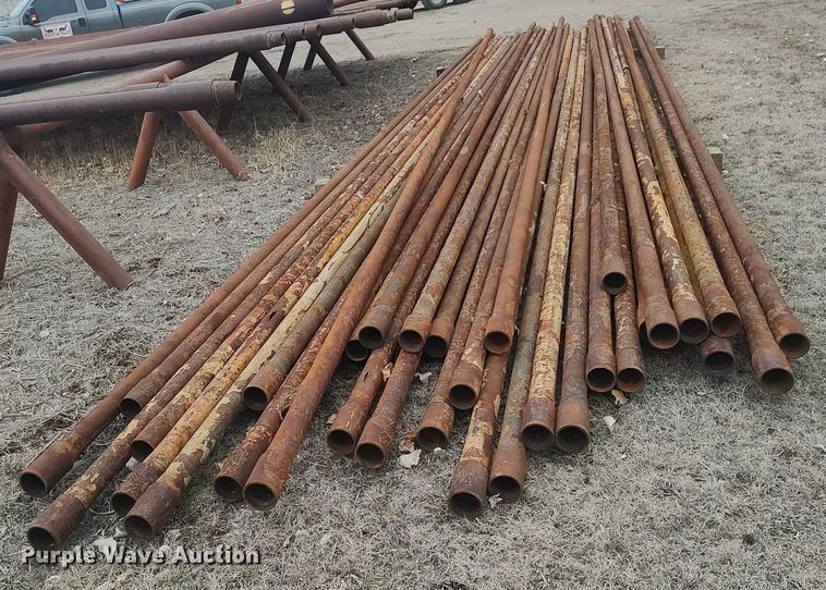 image for item DO3830 Approximately 34 joints of oilfield pipe