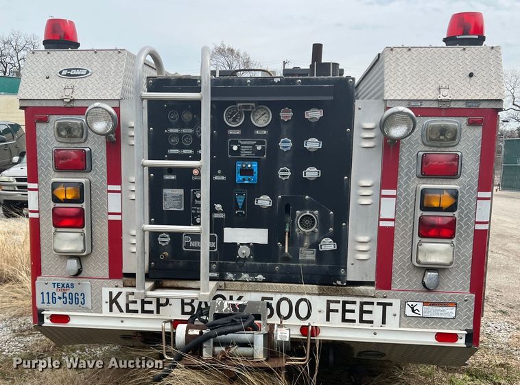 image for item DO8967 2000 Ford F550 Super Duty  brush fire truck