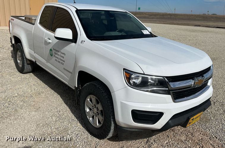 image for item DQ4057 2018 Chevrolet Colorado  Ext. Cab pickup truck