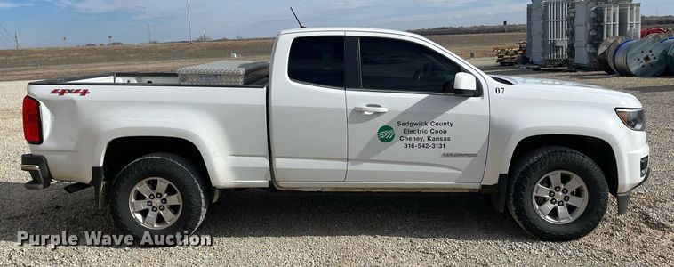 image for item DQ4057 2018 Chevrolet Colorado  Ext. Cab pickup truck