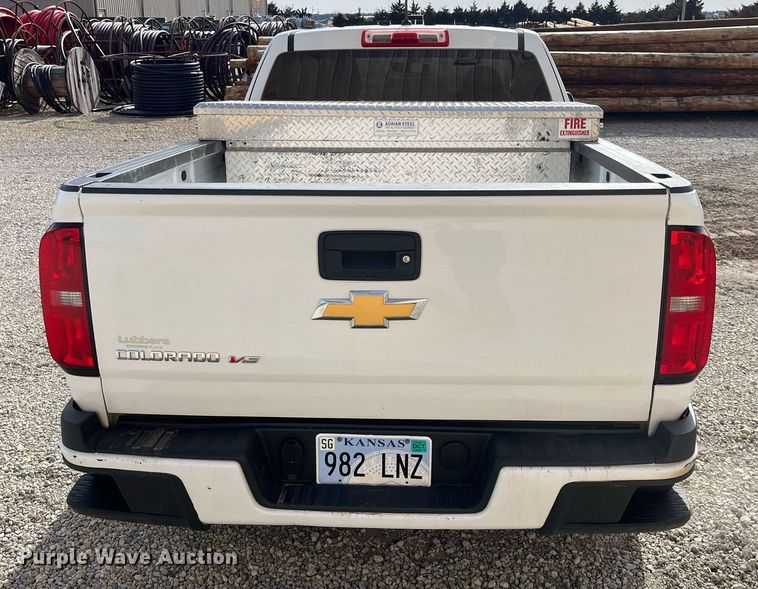 image for item DQ4057 2018 Chevrolet Colorado  Ext. Cab pickup truck