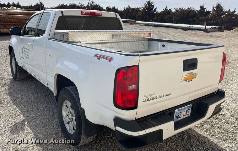image for item DQ4057 2018 Chevrolet Colorado  Ext. Cab pickup truck