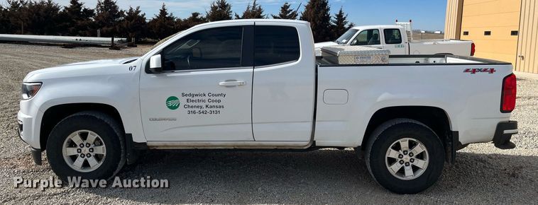 image for item DQ4057 2018 Chevrolet Colorado  Ext. Cab pickup truck