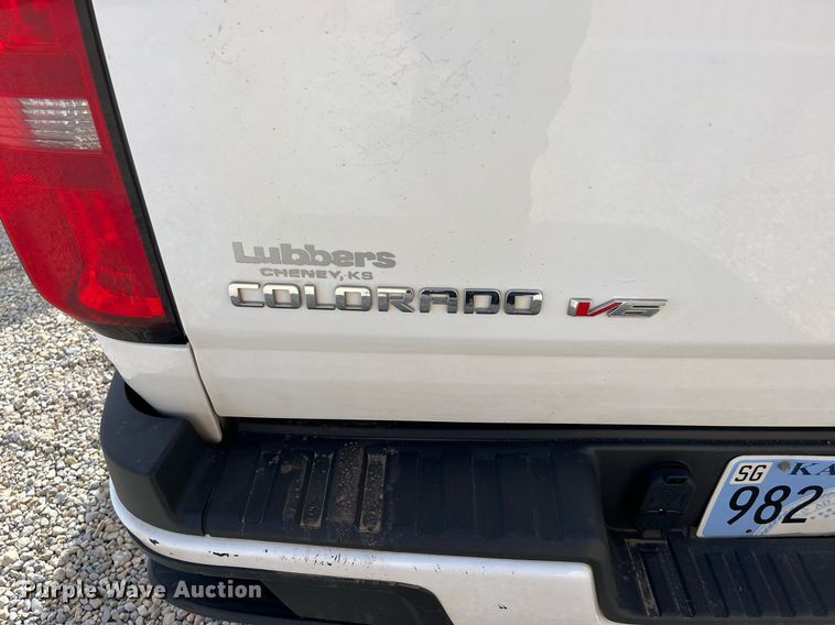 image for item DQ4057 2018 Chevrolet Colorado  Ext. Cab pickup truck