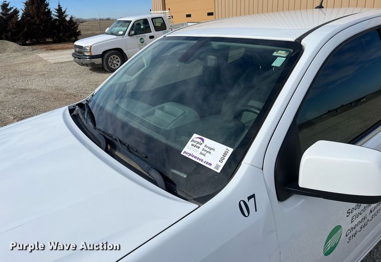 image for item DQ4057 2018 Chevrolet Colorado  Ext. Cab pickup truck