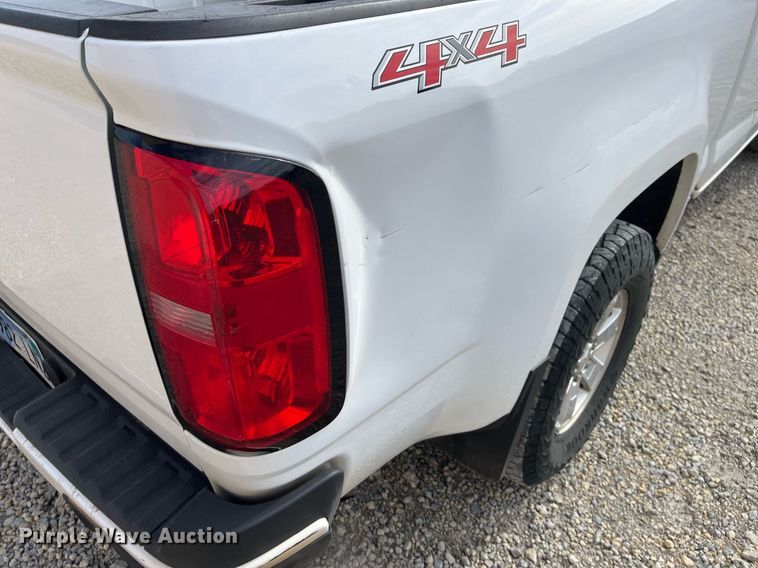 image for item DQ4057 2018 Chevrolet Colorado  Ext. Cab pickup truck