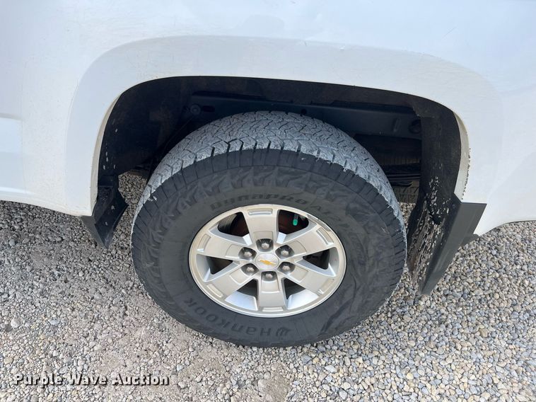 image for item DQ4057 2018 Chevrolet Colorado  Ext. Cab pickup truck