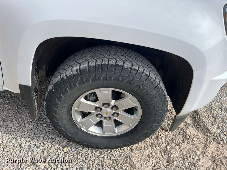 image for item DQ4057 2018 Chevrolet Colorado  Ext. Cab pickup truck