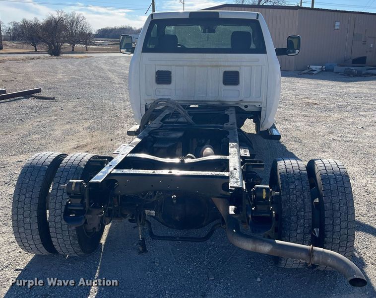 image for item DQ4063 2016 Dodge Ram 5500HD  truck cab and chassis