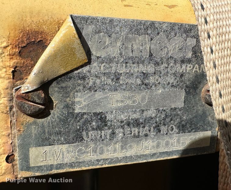 image for item DR6015 Vermeer TS30  skid steer tree spade