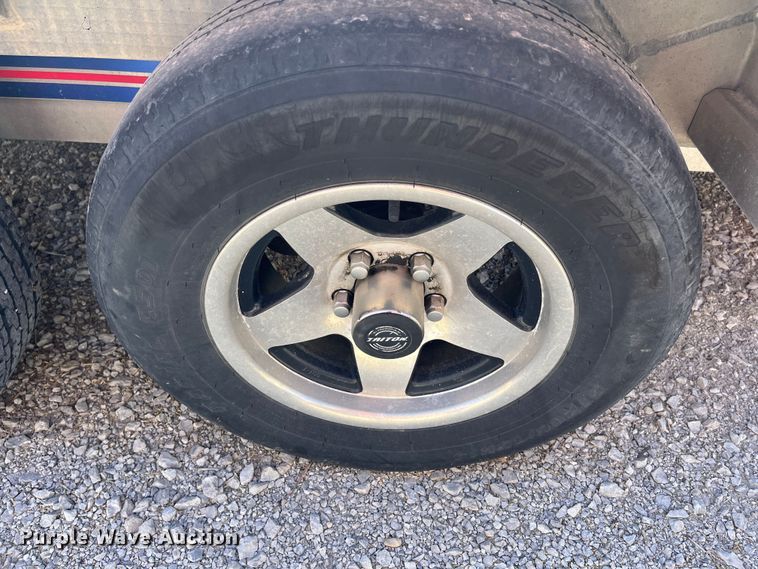 image for item DR7456 2007 Triton  equipment trailer