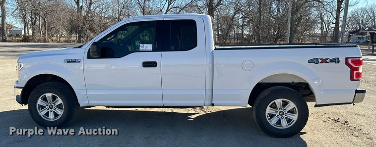 image for item DR7487 2018 Ford F150  SuperCab pickup truck