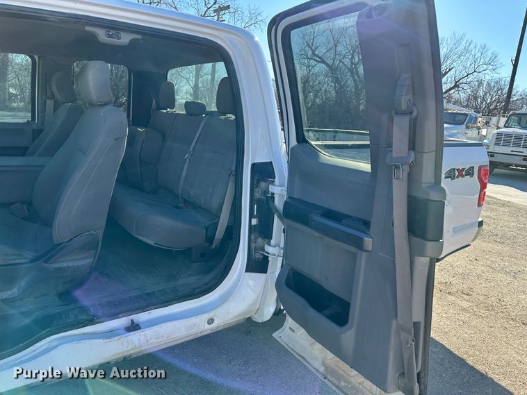 image for item DR7487 2018 Ford F150  SuperCab pickup truck