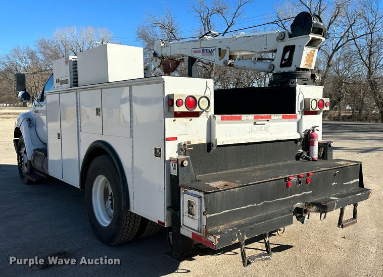 image for item DR7490 2008 Ford F750 Super Duty  utility / service truck