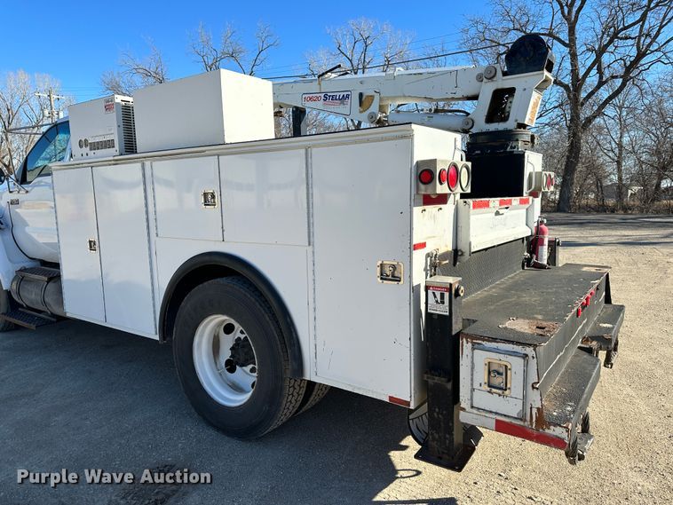 image for item DR7490 2008 Ford F750 Super Duty  utility / service truck