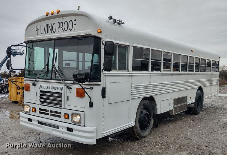 image for item DR8181 1998 Blue Bird TC2000  school bus