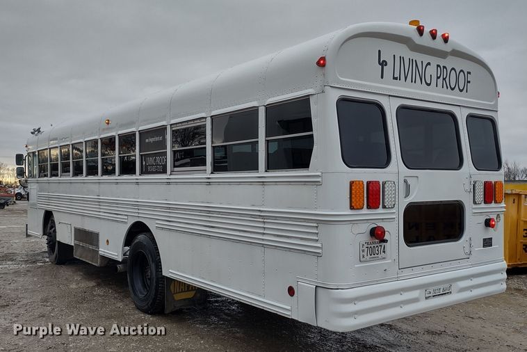 image for item DR8181 1998 Blue Bird TC2000  school bus