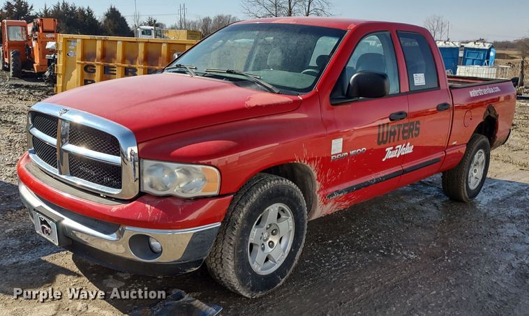 image for item DR8194 2005 Dodge Ram 1500  Quad Cab pickup truck