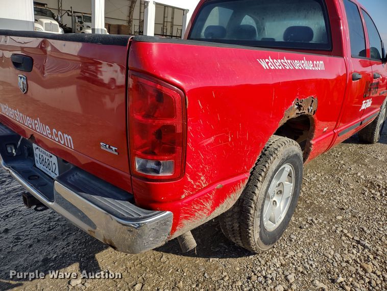 image for item DR8194 2005 Dodge Ram 1500  Quad Cab pickup truck