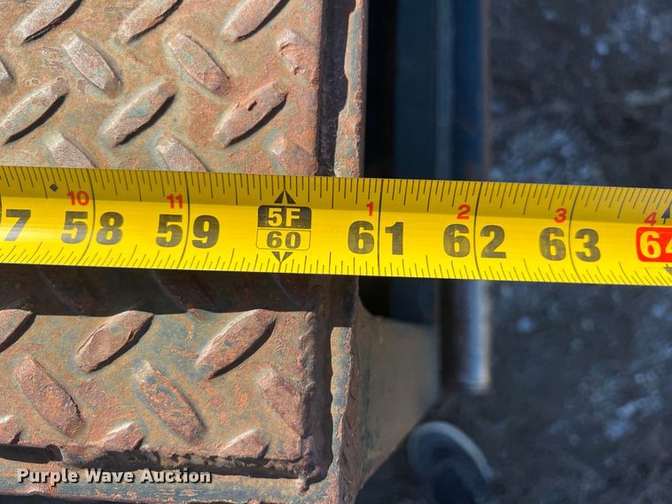 image for item HG9393 1998 Coose  equipment trailer