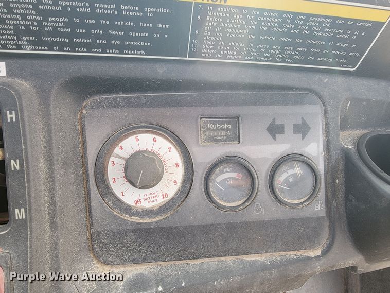 image for item HG9398 2004 Kubota RTV900  utility vehicle