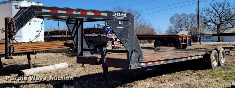 image for item HG9409 2011 Atlas TR83  equipment trailer