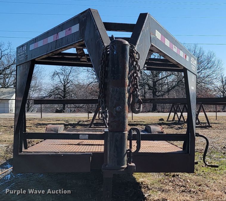 image for item HG9409 2011 Atlas TR83  equipment trailer