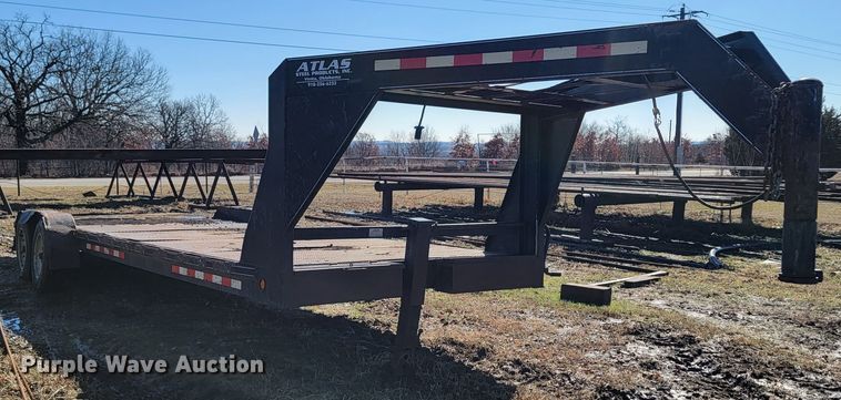 image for item HG9409 2011 Atlas TR83  equipment trailer