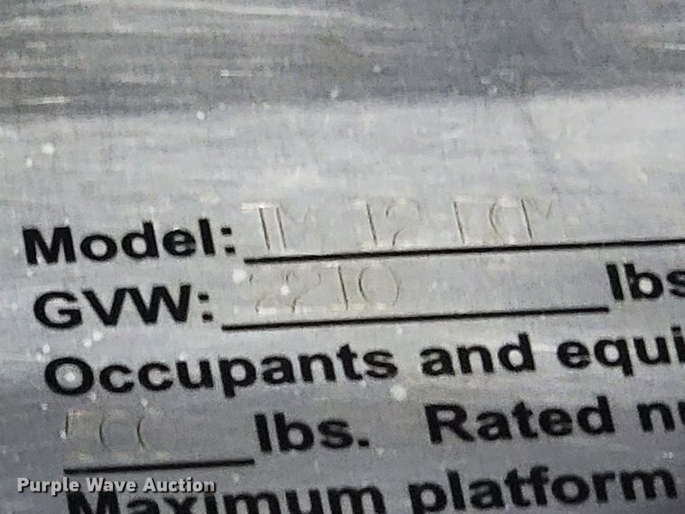 image for item HG9424 Up Right TM12  vertical lift