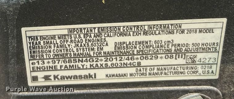 image for item HP9477 John Deere X350  lawn mower