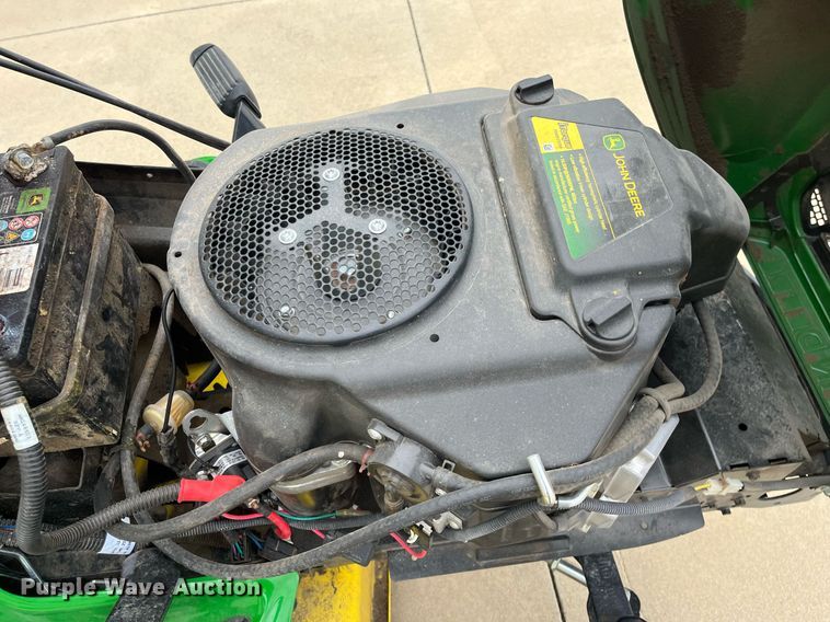 image for item HP9477 John Deere X350  lawn mower