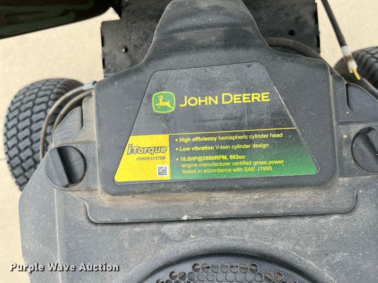 image for item HP9477 John Deere X350  lawn mower