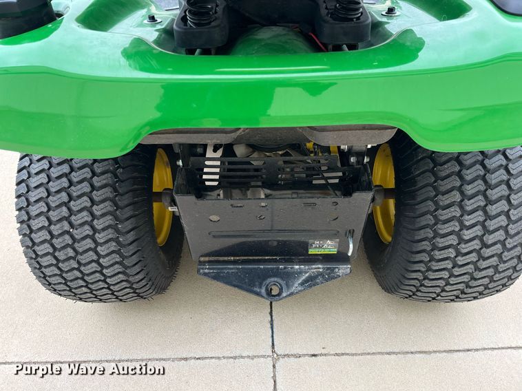 image for item HP9477 John Deere X350  lawn mower