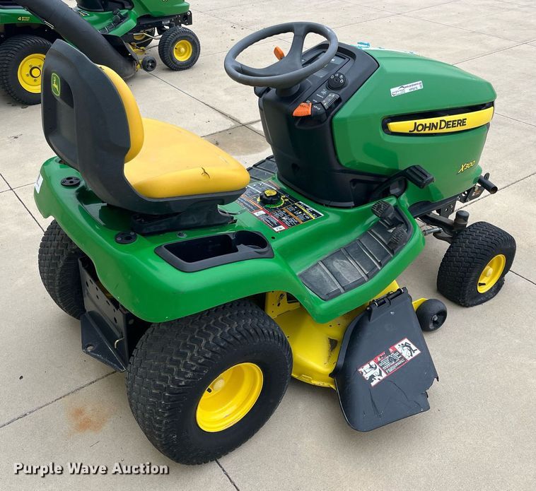 image for item HP9478 John Deere X300  lawn mower