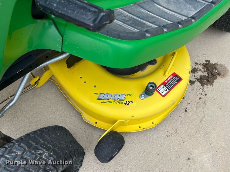 image for item HP9478 John Deere X300  lawn mower