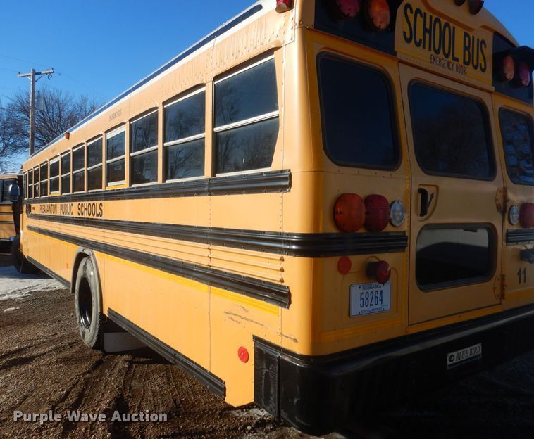 image for item HQ9575 2011 Blue Bird Vision  school bus