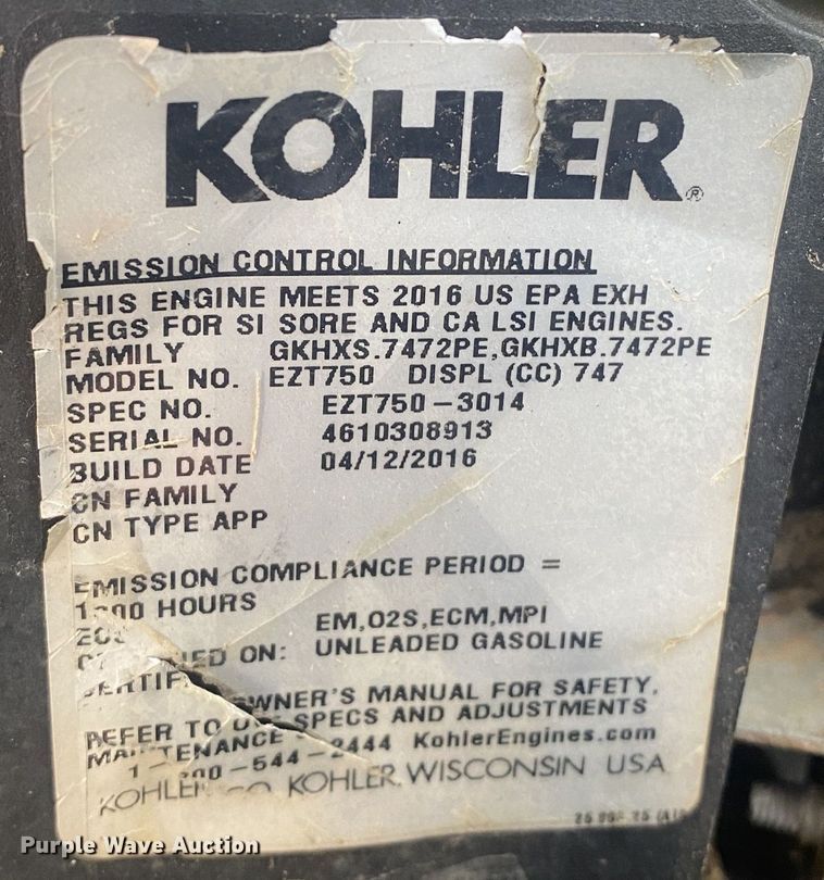 image for item IG9889 2016 Dixie Chopper Magnum HP  ZTR lawn mower